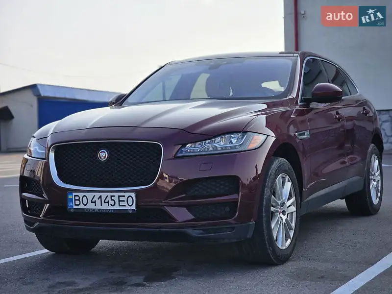 Внедорожник / Кроссовер Jaguar F-Pace 2016 в 