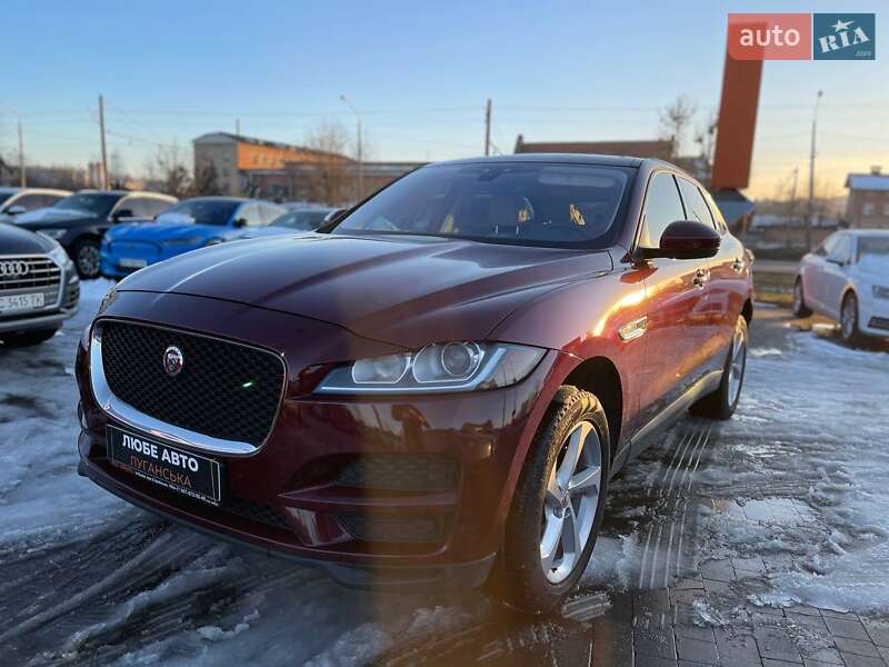 Внедорожник / Кроссовер Jaguar F-Pace 2016 в Львове