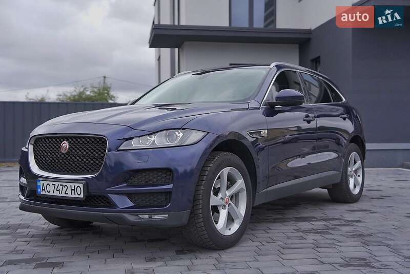Позашляховик / Кросовер Jaguar F-Pace 2016 в Любомлі