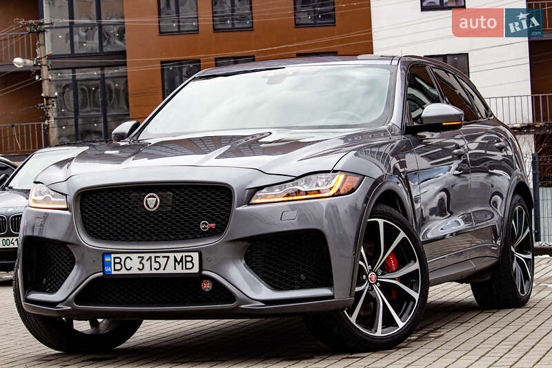 Позашляховик / Кросовер Jaguar F-Pace 2019 в Львові