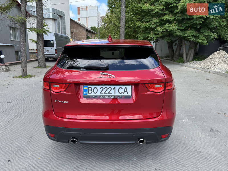Внедорожник / Кроссовер Jaguar F-Pace 2018 в Тернополе