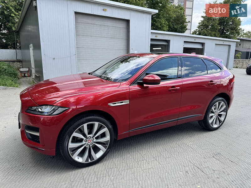 Внедорожник / Кроссовер Jaguar F-Pace 2018 в Тернополе