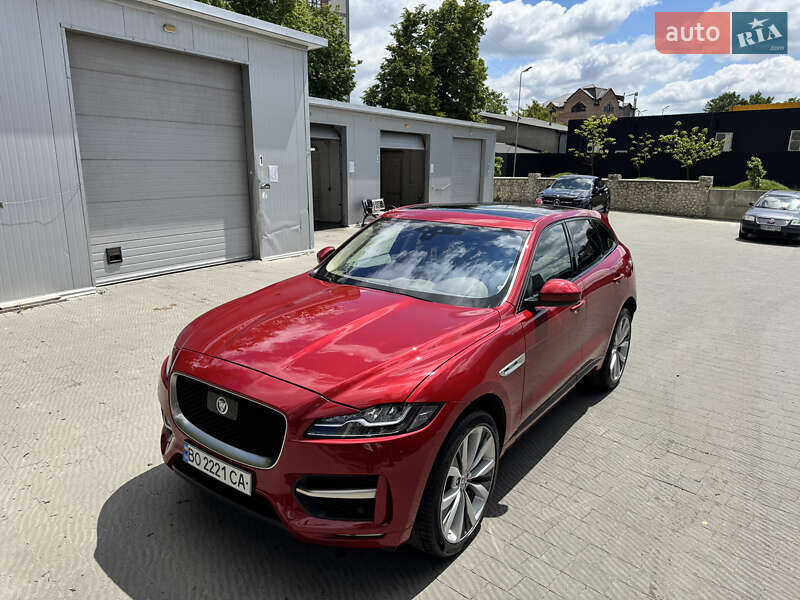 Внедорожник / Кроссовер Jaguar F-Pace 2018 в Тернополе