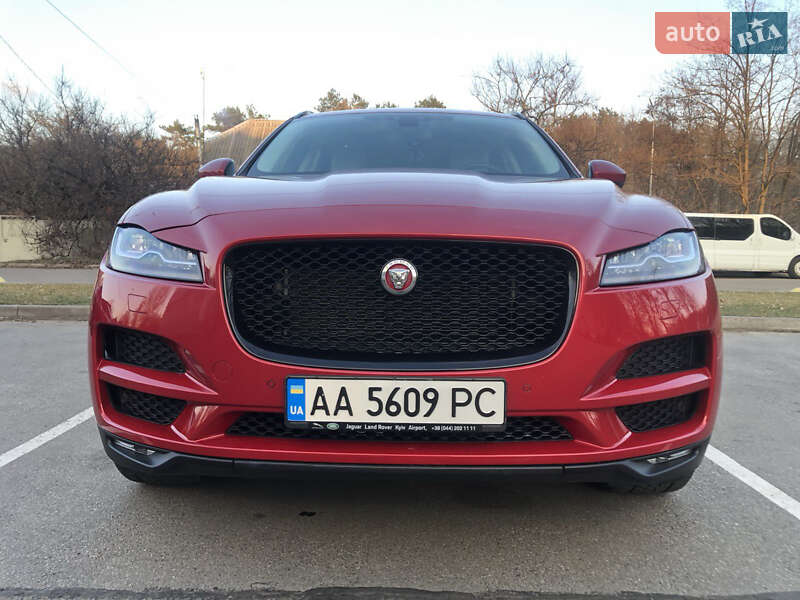 Позашляховик / Кросовер Jaguar F-Pace 2016 в Києві