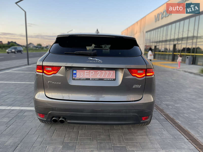 Позашляховик / Кросовер Jaguar F-Pace 2017 в Луцьку фото 8 Позашляховик / Кросовер Jaguar F-Pace 2017 в Луцьку