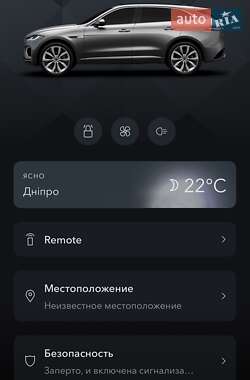 Внедорожник / Кроссовер Jaguar F-Pace 2022 в 