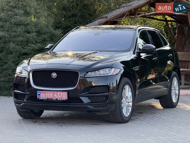 Внедорожник / Кроссовер Jaguar F-Pace 2017 в Киеве