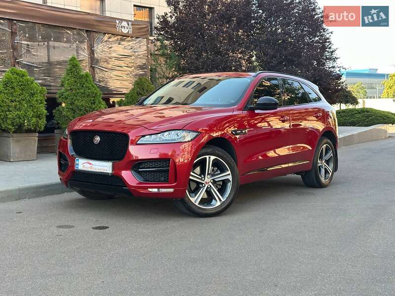 Внедорожник / Кроссовер Jaguar F-Pace 2016 в Одессе фото 3 Внедорожник / Кроссовер Jaguar F-Pace 2016 в Одессе