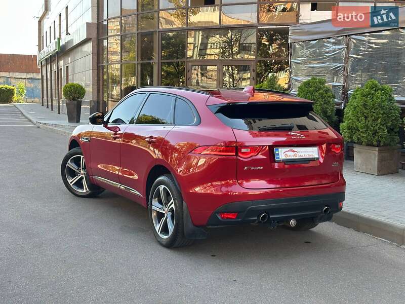 Внедорожник / Кроссовер Jaguar F-Pace 2016 в Одессе фото 14 Внедорожник / Кроссовер Jaguar F-Pace 2016 в Одессе