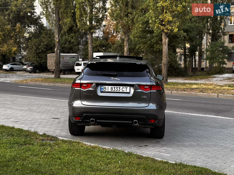Позашляховик / Кросовер Jaguar F-Pace 2017 в Кременчуці