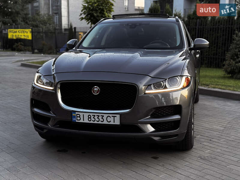 Позашляховик / Кросовер Jaguar F-Pace 2017 в Кременчуці