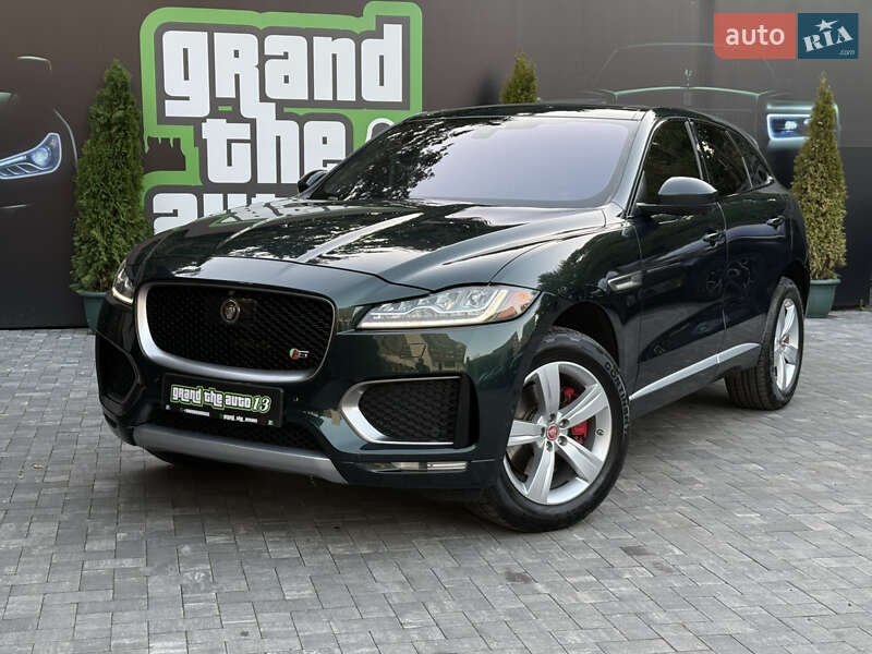 Позашляховик / Кросовер Jaguar F-Pace 2016 в Києві