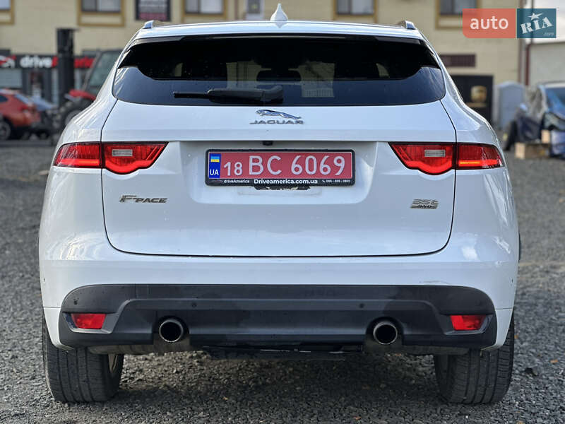 Внедорожник / Кроссовер Jaguar F-Pace 2017 в Луцке