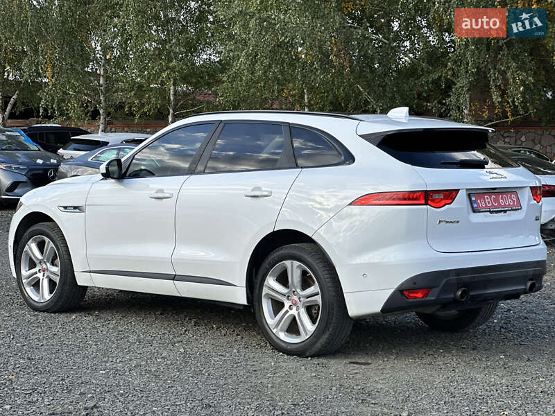 Внедорожник / Кроссовер Jaguar F-Pace 2017 в Луцке