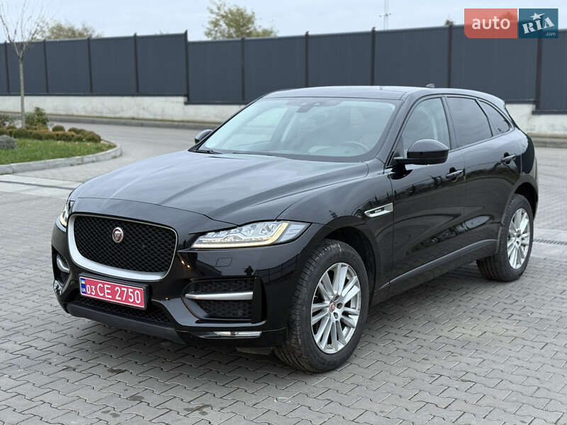 Позашляховик / Кросовер Jaguar F-Pace 2016 в Луцьку фото 2 Позашляховик / Кросовер Jaguar F-Pace 2016 в Луцьку