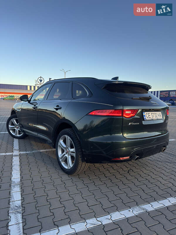 Внедорожник / Кроссовер Jaguar F-Pace 2017 в Черновцах
