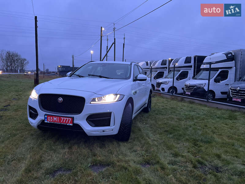 Внедорожник / Кроссовер Jaguar F-Pace 2017 в Ковеле