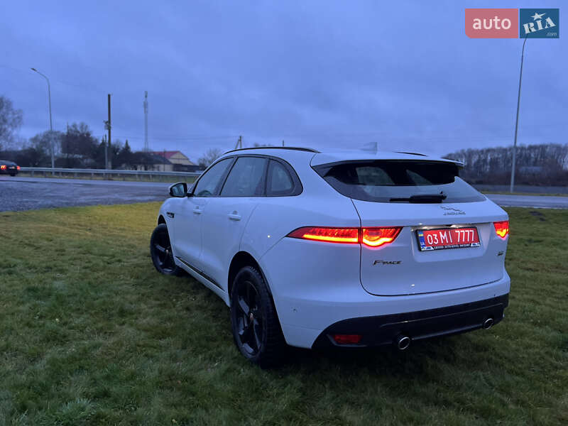 Внедорожник / Кроссовер Jaguar F-Pace 2017 в Ковеле