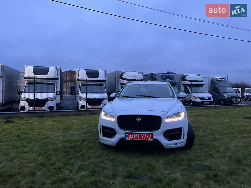 Внедорожник / Кроссовер Jaguar F-Pace 2017 в Ковеле