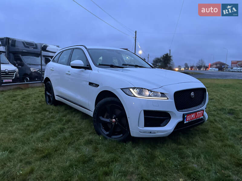 Внедорожник / Кроссовер Jaguar F-Pace 2017 в Ковеле
