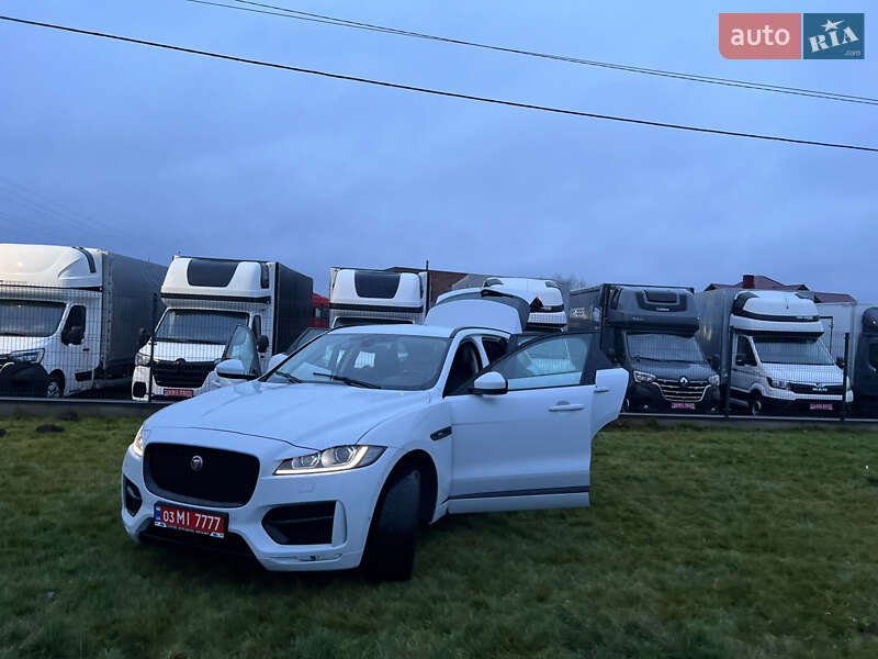 Внедорожник / Кроссовер Jaguar F-Pace 2017 в Ковеле