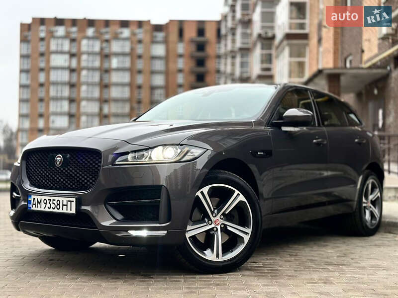 Позашляховик / Кросовер Jaguar F-Pace 2016 в Житомирі