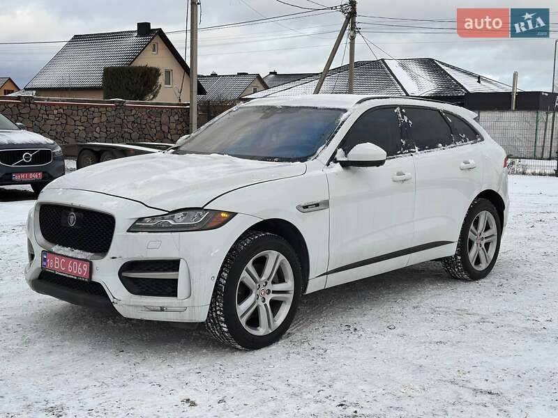 2017 Jaguar F-Pace, VIN SADCL2EV3JA240843:plate — фото 1 (autoria)