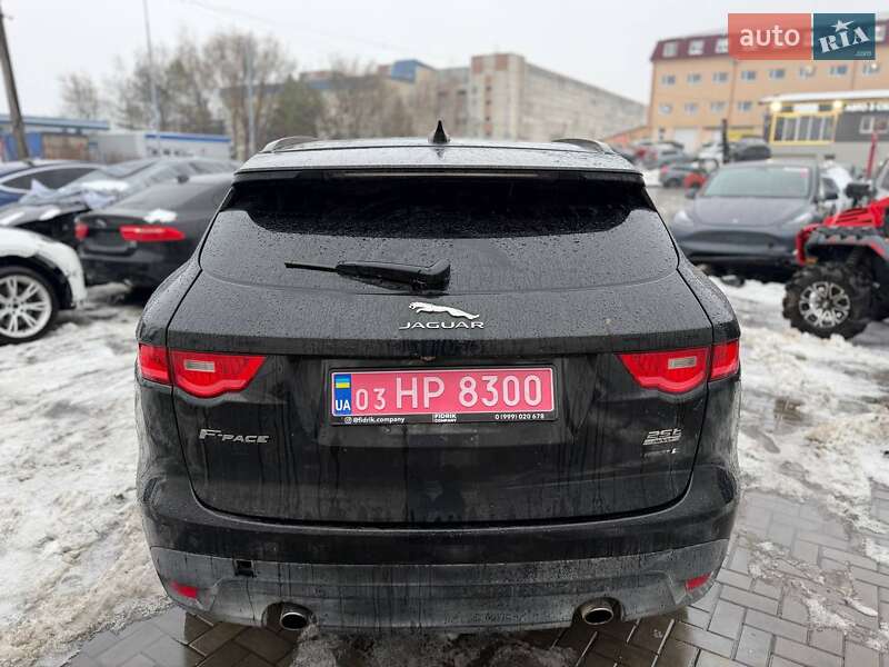 Позашляховик / Кросовер Jaguar F-Pace 2018 в Луцьку