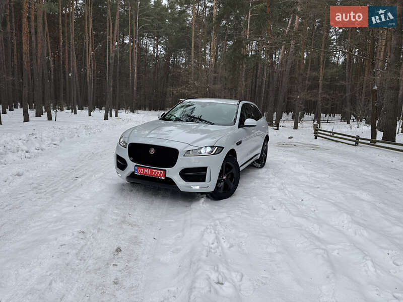 Внедорожник / Кроссовер Jaguar F-Pace 2017 в Ковеле