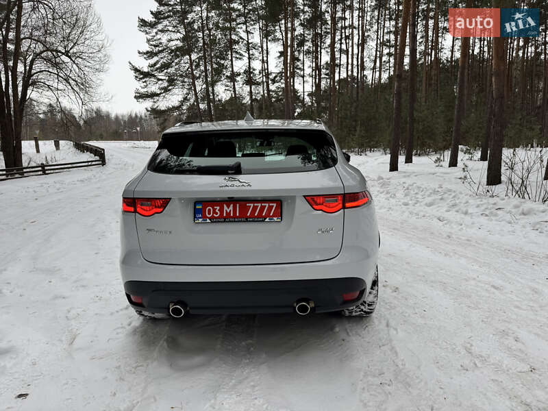 Внедорожник / Кроссовер Jaguar F-Pace 2017 в Ковеле