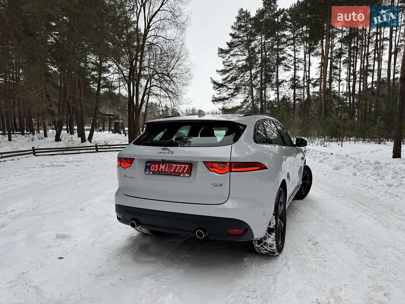 Внедорожник / Кроссовер Jaguar F-Pace 2017 в Ковеле