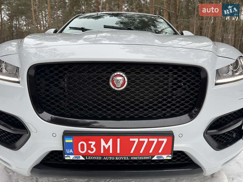 Внедорожник / Кроссовер Jaguar F-Pace 2017 в Ковеле