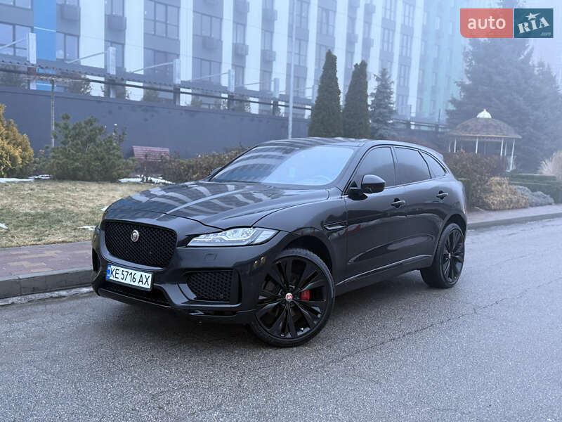 2017 Jaguar F-Pace, VIN SADCM2BV4HA899669:plate — фото 1 (autoria)