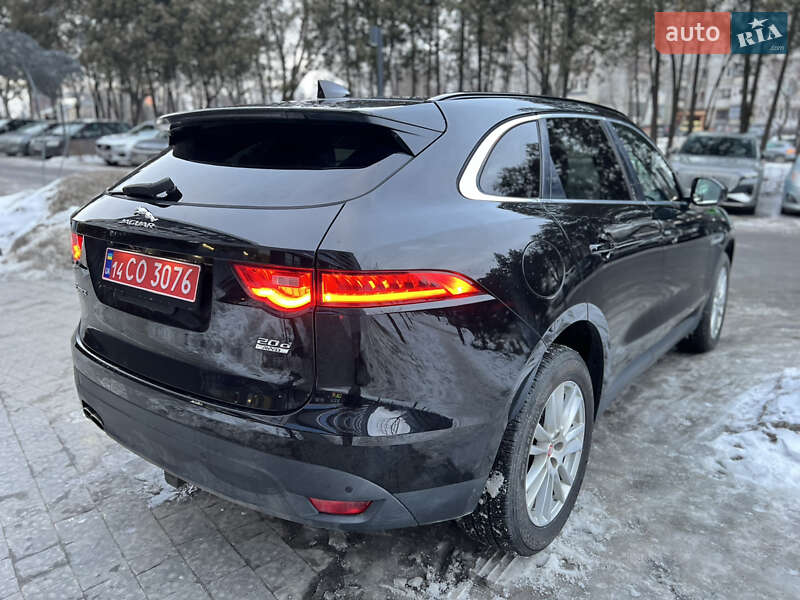 Позашляховик / Кросовер Jaguar F-Pace 2018 в Львові