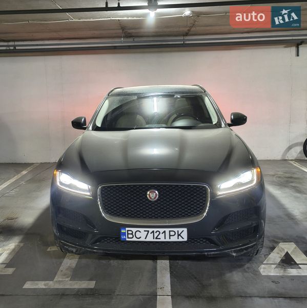 2017 Jaguar F-Pace, VIN SADCK2BV3HA884845:plate — фото 1 (autoria)
