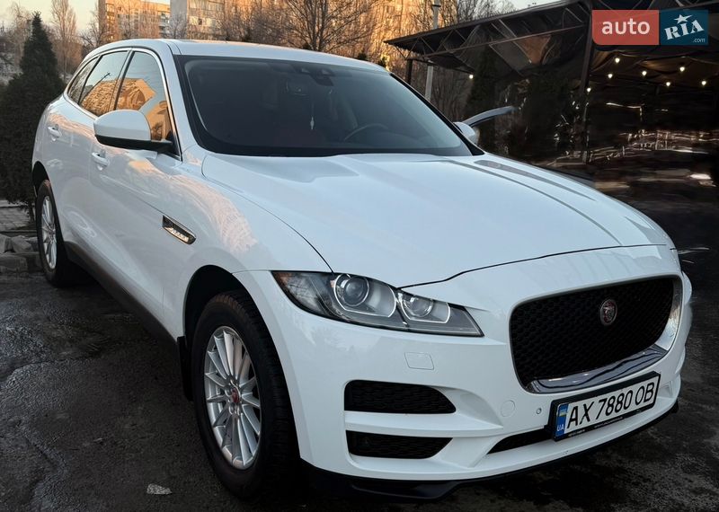 2018 Jaguar F-Pace, VIN SADCA2BN6KA392448:plate — фото 1 (autoria)