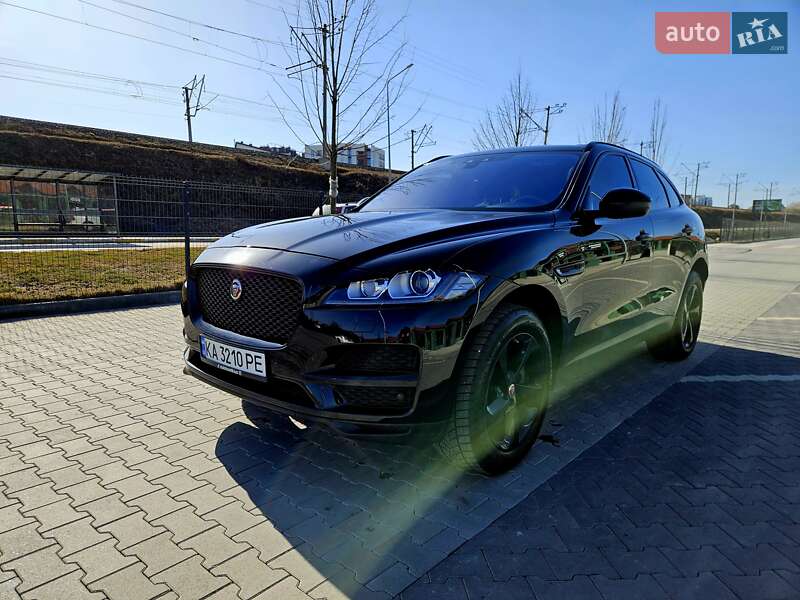 Внедорожник / Кроссовер Jaguar F-Pace 2017 в Киеве