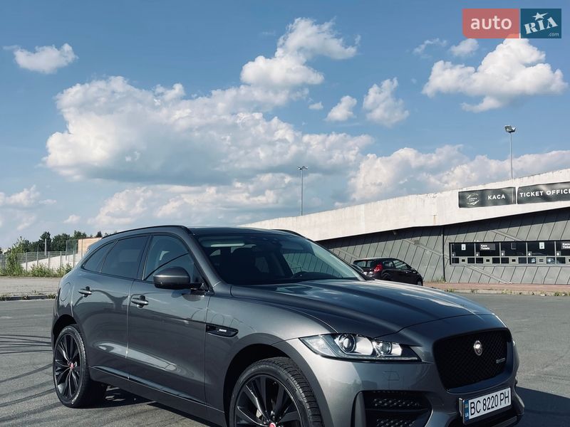 Внедорожник / Кроссовер Jaguar F-Pace 2017 в Львове