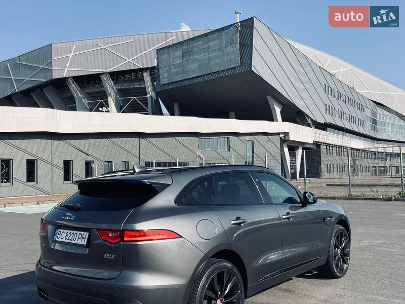 Внедорожник / Кроссовер Jaguar F-Pace 2017 в Львове