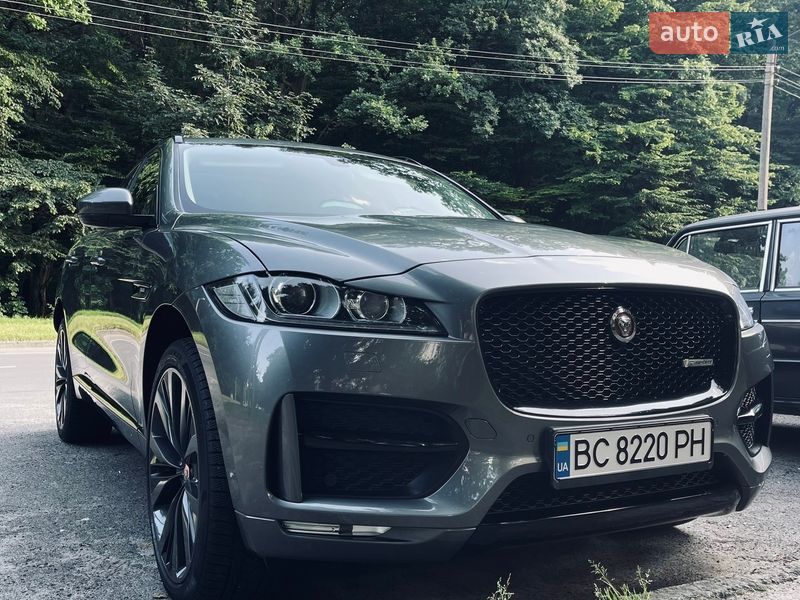 Внедорожник / Кроссовер Jaguar F-Pace 2017 в Львове