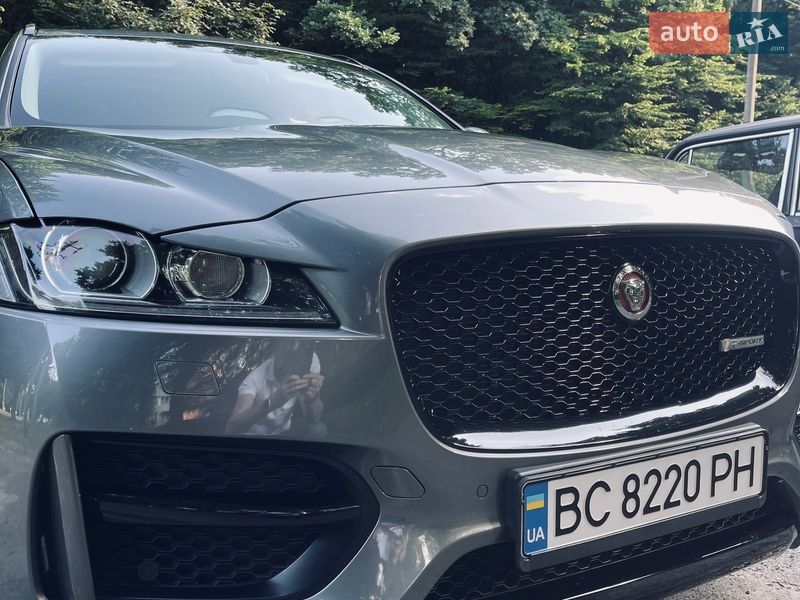 Внедорожник / Кроссовер Jaguar F-Pace 2017 в Львове
