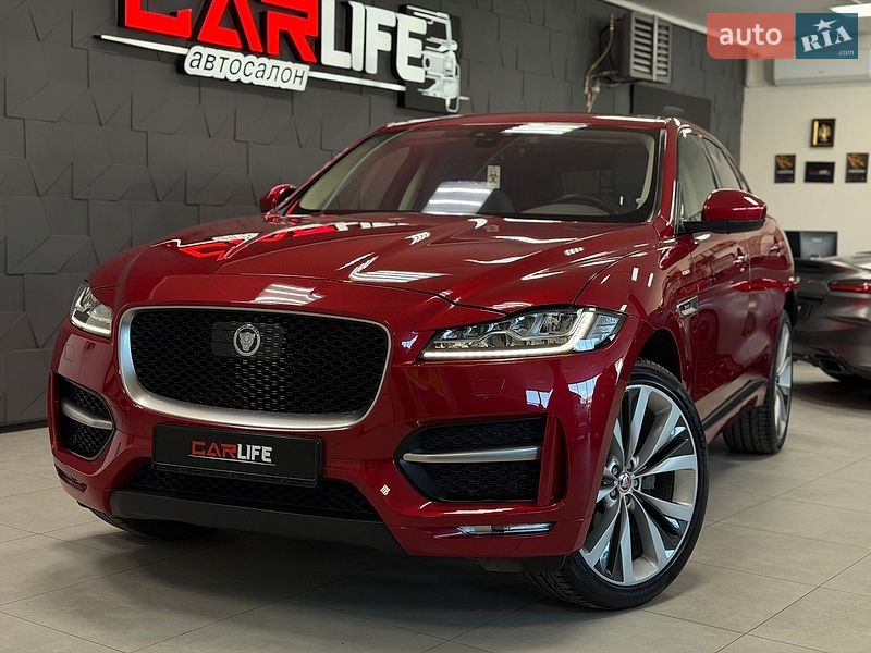 Внедорожник / Кроссовер Jaguar F-Pace 2018 в Тернополе