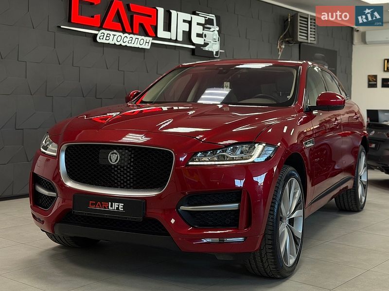 Внедорожник / Кроссовер Jaguar F-Pace 2018 в Тернополе