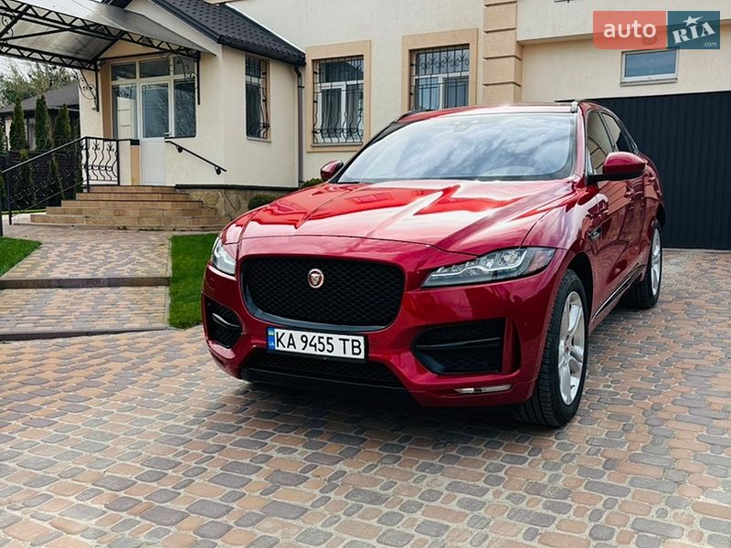 Позашляховик / Кросовер Jaguar F-Pace 2016 в Києві
