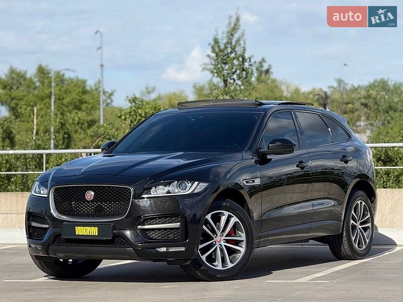 Внедорожник / Кроссовер Jaguar F-Pace 2017 в Киеве