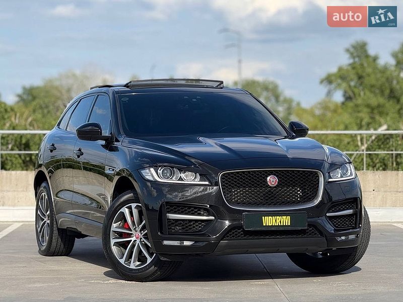 Внедорожник / Кроссовер Jaguar F-Pace 2017 в Киеве