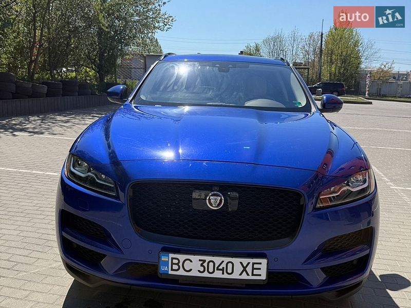 Позашляховик / Кросовер Jaguar F-Pace 2019 в Львові