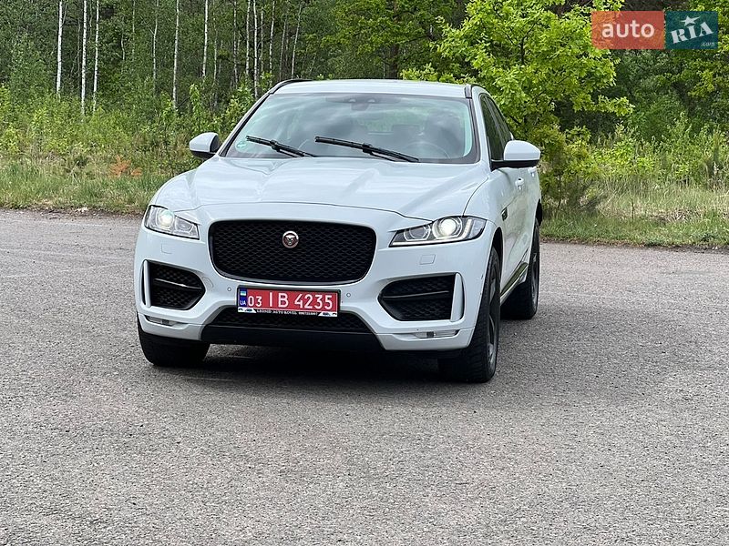 Позашляховик / Кросовер Jaguar F-Pace 2017 в Ковелі