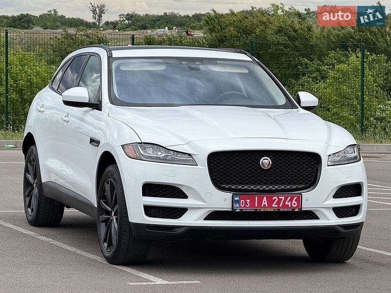 Позашляховик / Кросовер Jaguar F-Pace 2017 в Рівному