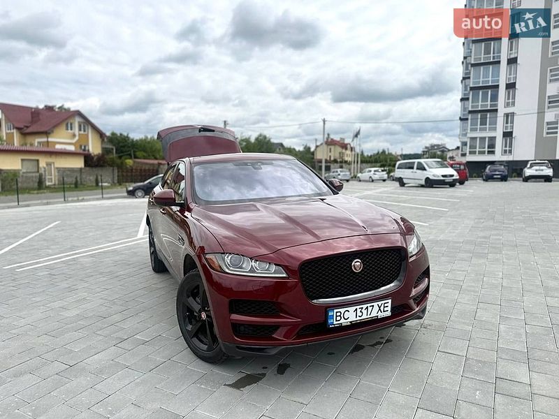 Внедорожник / Кроссовер Jaguar F-Pace 2016 в Львове